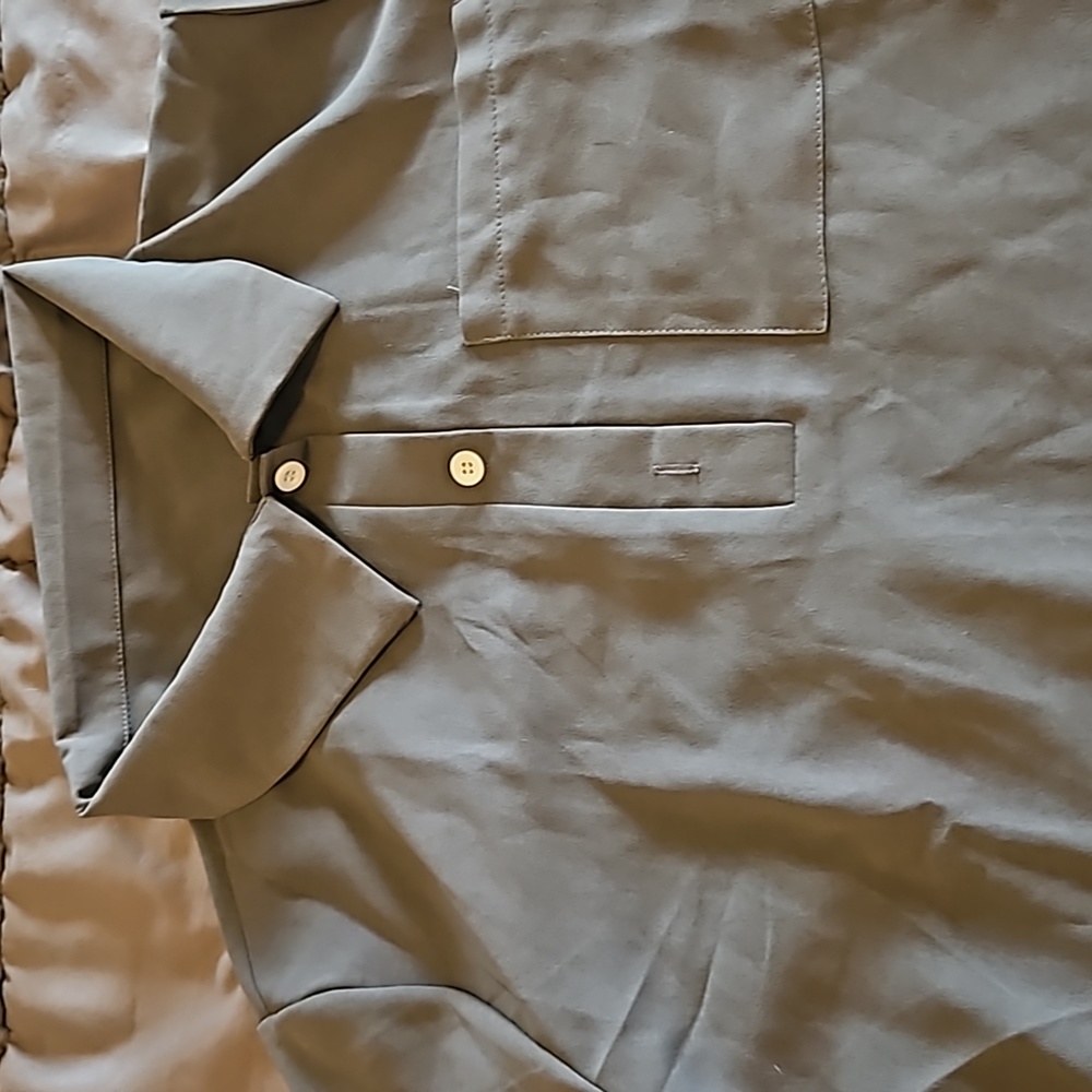 3/4 sleeve gray dress